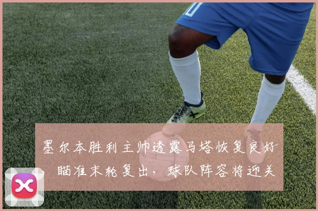 墨尔本胜利主帅透露马塔恢复良好，瞄准末轮复出，球队阵容将迎关键补强